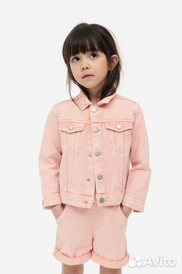 Джинсовая куртка для девочки hm 98