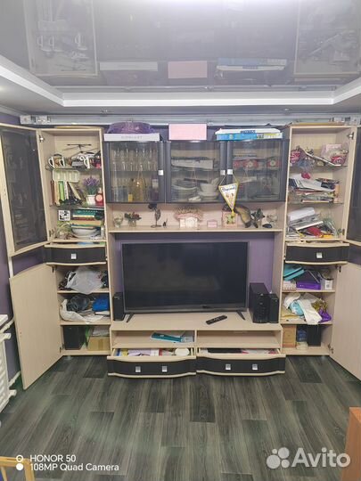 Стенка в гостиную под телевизор