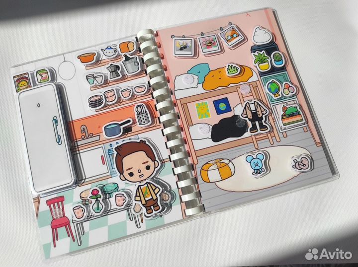 Игры на липучках Тока Бока Квартира