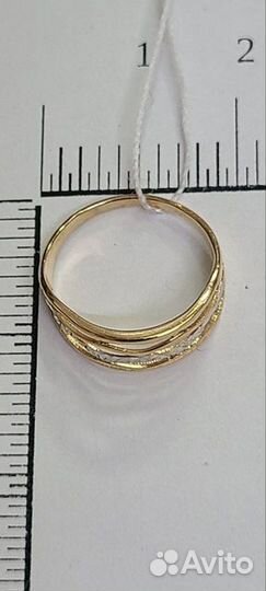 Золотое кольцо 15,5р