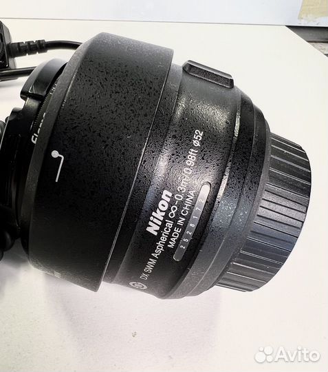 Фотообъектив Nikon AF-S DX Nikkor 35mm f/1.8G