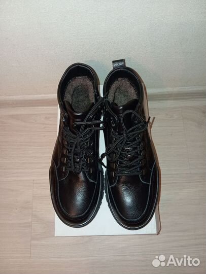 Ботинки мужские зимние 43 размер натуральная кожа