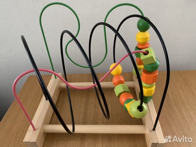 Игрушка лабиринт деревянная