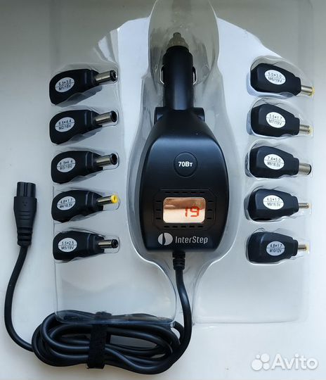 Автомобильное зарядное устройство для ноутбука