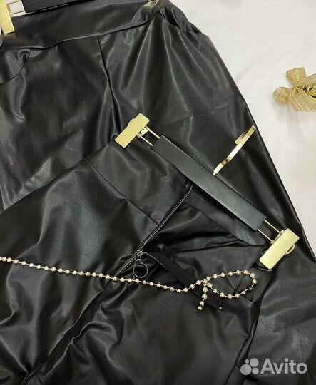 Кожаные брюки