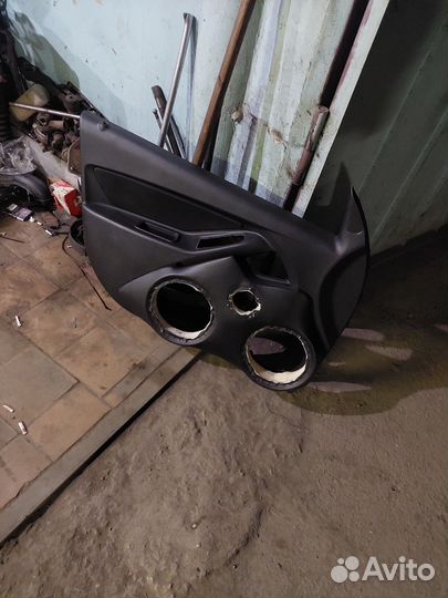 Дверные карты kalina 2 с подиумом