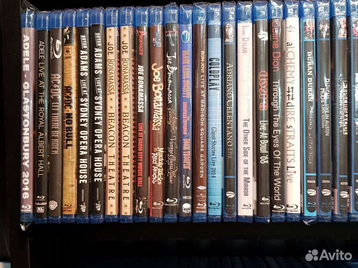 Blu ray диски концерты клипы