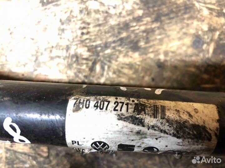 Полуось передняя левая (приводной вал, шрус) Volks