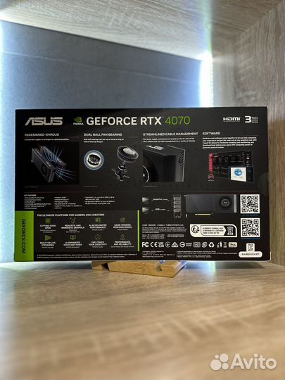 Asus Видеокарта GeForce RTX 4070 Turbo 12 гб