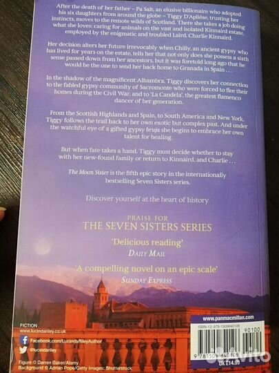 The moon Sister книга на английском