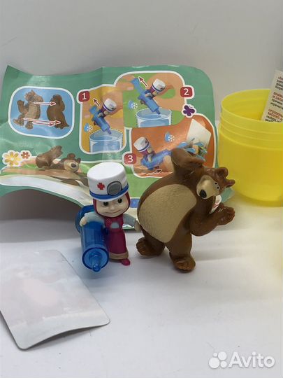 Kinder maxi маша и медведь