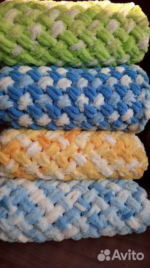 Плед детский плюшевый