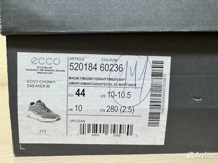 Кроссовки мужские ecco Chunki sneaker M