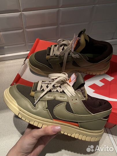 Кроссовки Nike Air Dunk Jumbo 'Medium Olive'