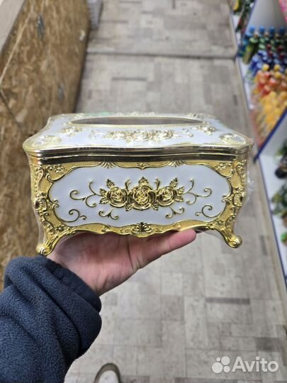 Хрустальная салфетница