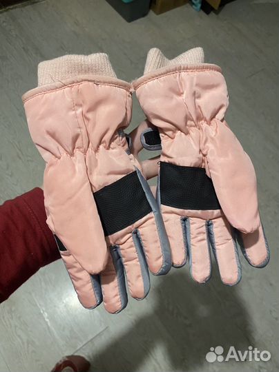 Зимние перчатки для девочки