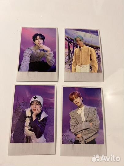 Поларойды с SKZ Stray Kids Rock Star