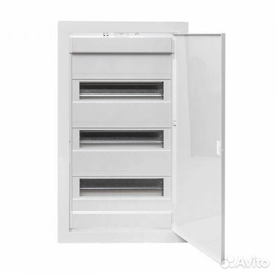 Щит силовой встраив. Nova 36мод. IP41 с пластик. дверью PROxima EKF nv-pb-pd-3