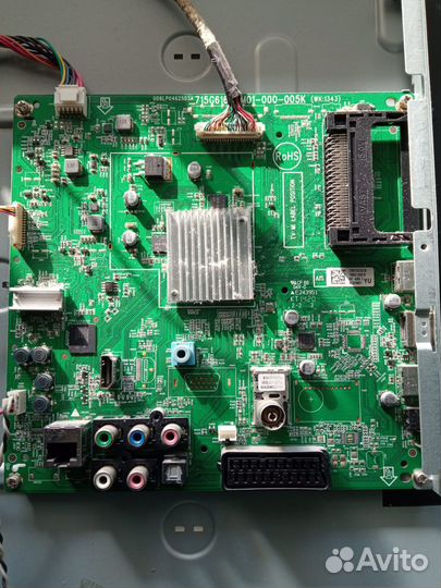 Телевизор Philips 40PFT4509/60 по запчастям