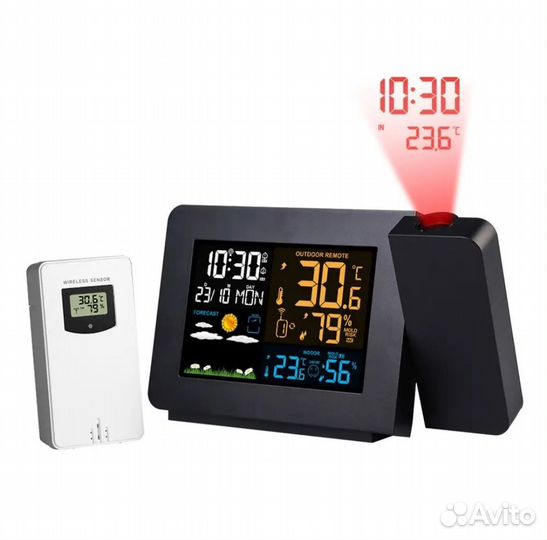 Часы электронные, метеостанция