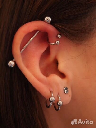 Пирсинг/ Прокол ушей пистолетом