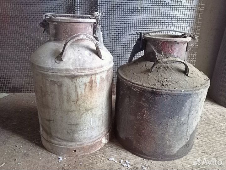 Бидон алюминиевый СССР
