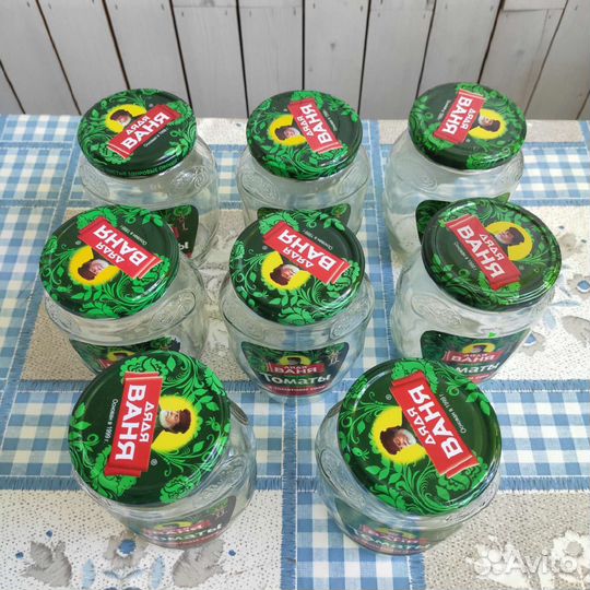 Банки стеклянные 0.5л, 0.7л, 1л