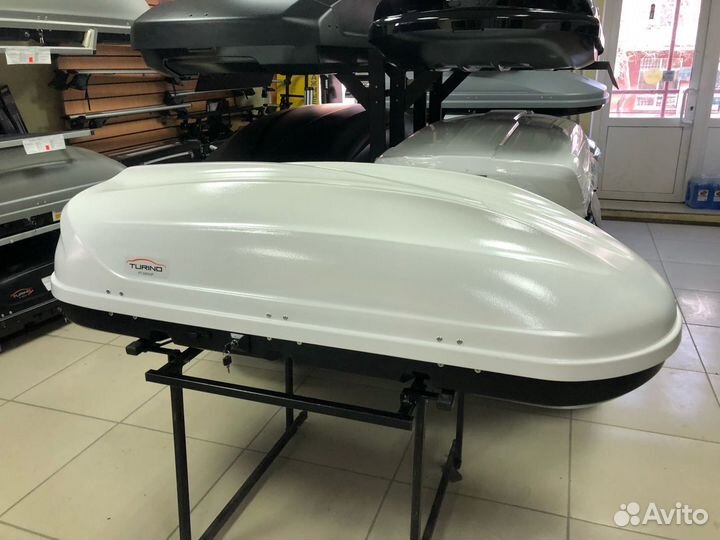 Автобокс багажник на крышу LADA Largus