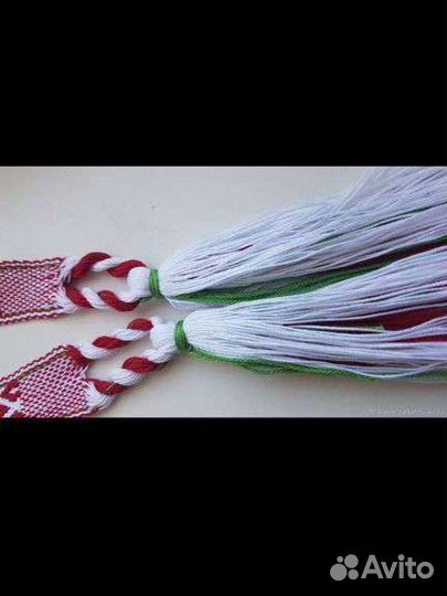 Пояс тканый обережный 