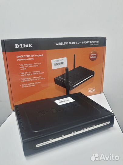 Wi-Fi роутер D-Link DSL-2600U (13998)