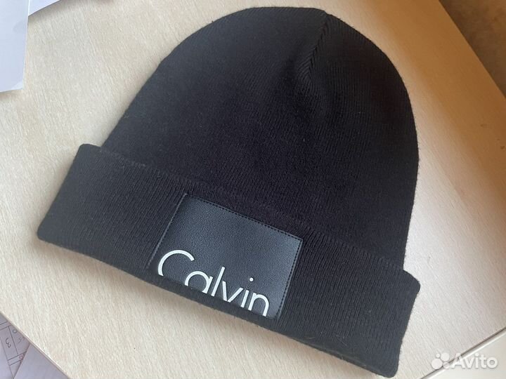 Шапка calvin klein оригинал унисекс