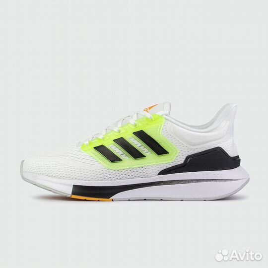 Кроссовки Adidas EQ21 Run White / Yellow