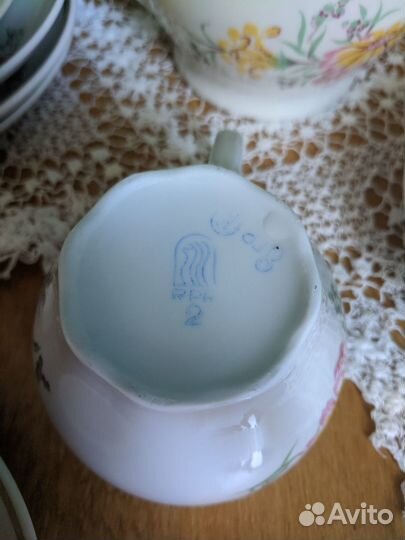 Часть от чайно кофейного сервиза Рига