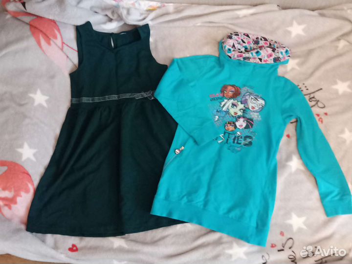 Пакет одежды для девочки 146-152 (14 вещей)