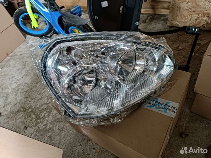 Фары на приору новые