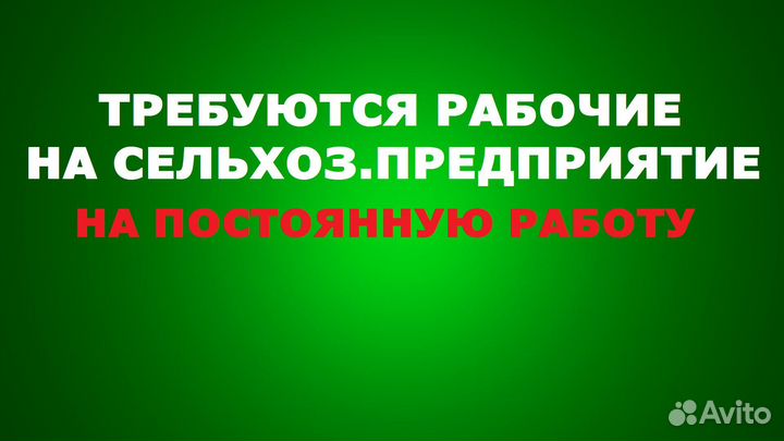 Специалист на сельхоз хозяйство