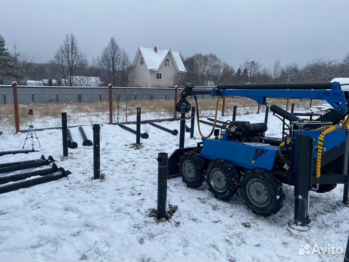 Винтовые сваи под ключ, свайно-винтовой фундамент