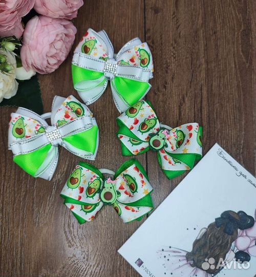 Маленькая леди набор бантиков, жабо, манжетов