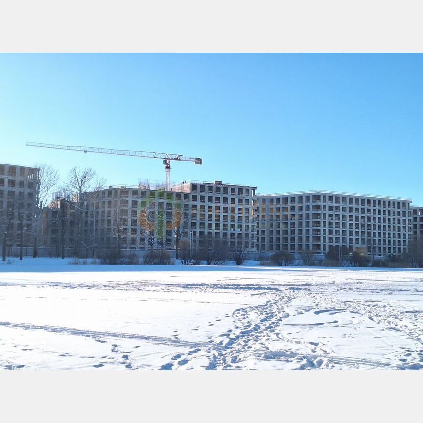 1-к. апартаменты, 46,7 м², 2/8 эт.