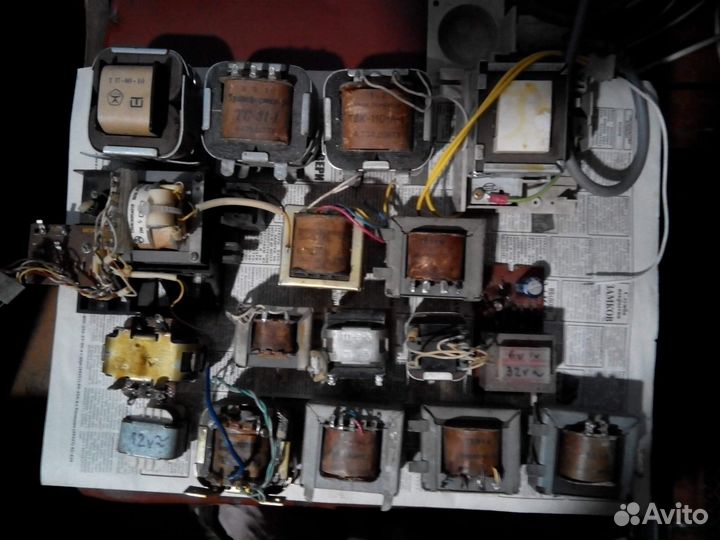 Трансформаторы и дроссели от радиоаппаратуры