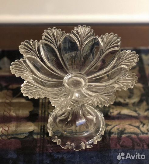 Вазочка. Императорский стекольный завод