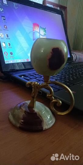 Подсвечник из оникса