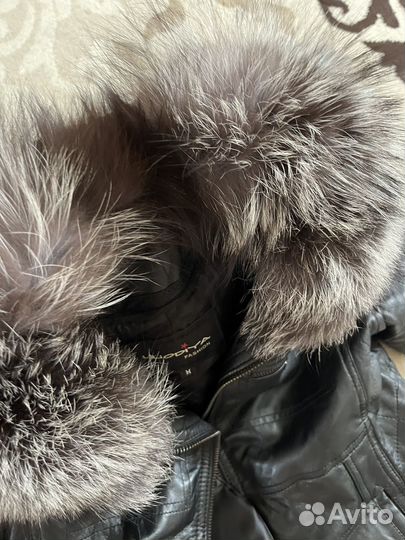 Куртка кожанная