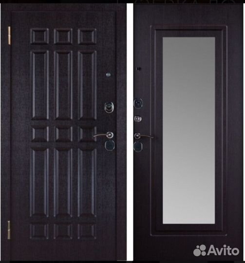 Дверь зеркалом