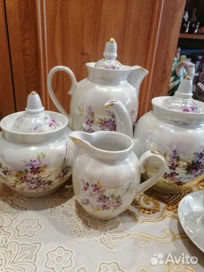 Сервиз чайно-кофейный Дулево