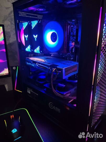 Видеокарт Rx 590 sapphire nitro+ 8GB RGB