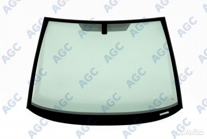 Лобовое стекло opel corsa D 06- VIN(молдинг)
