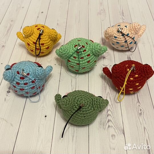 Вязаные жабки