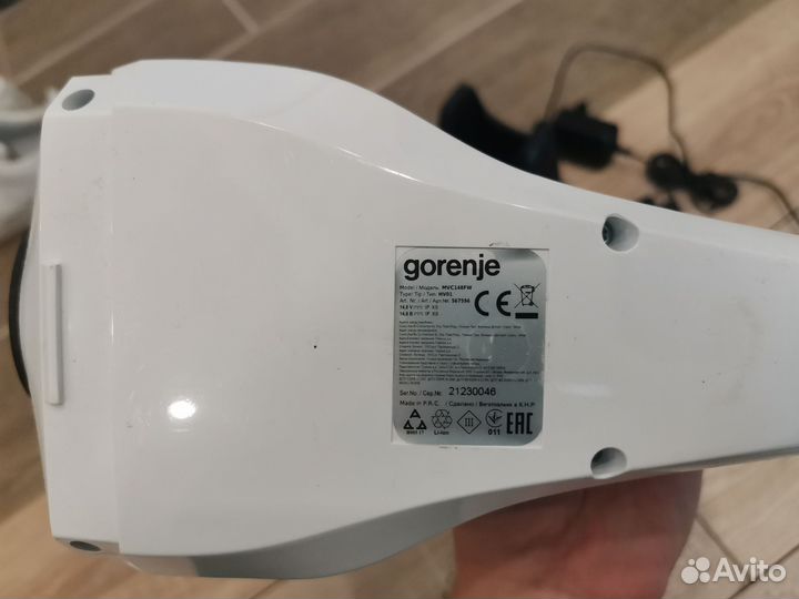 Ручной пылесос Gorenje MVC148FW