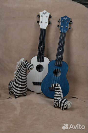 Красивые укулеле flight. Для новичков. Новые.Чехлы